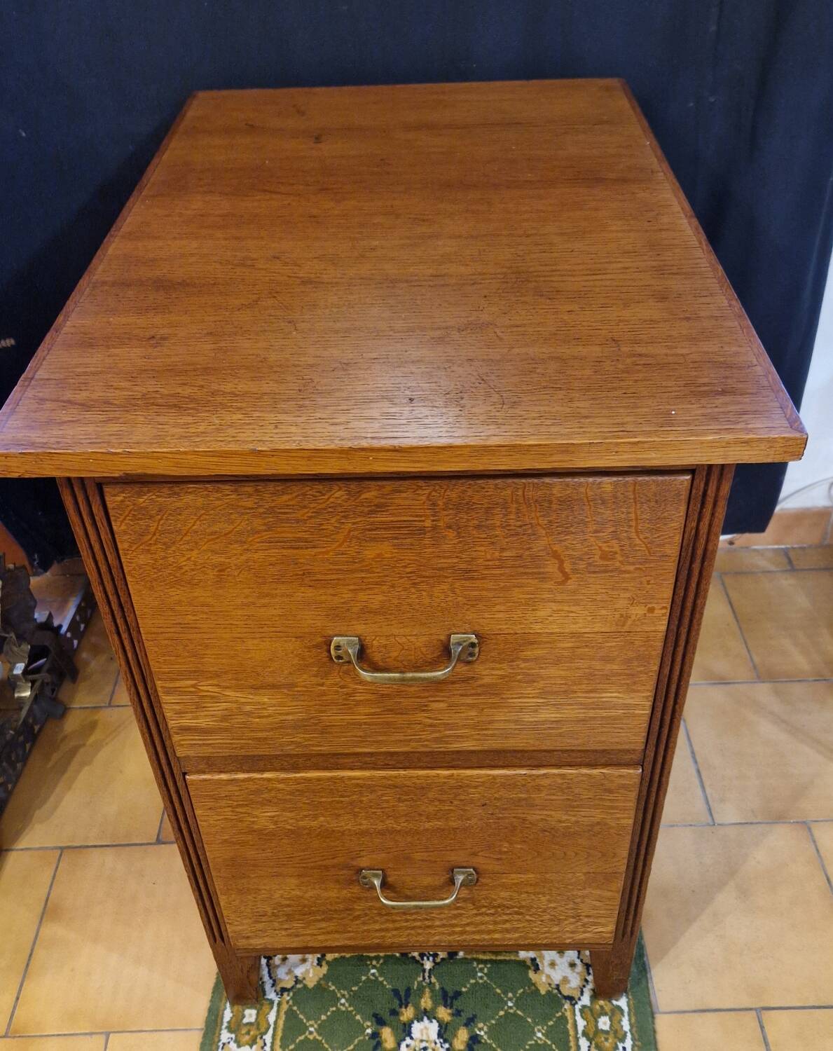 Architect's cabinet with 2 drawers