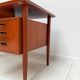 Bureau exécutif danois en teck, années 1960