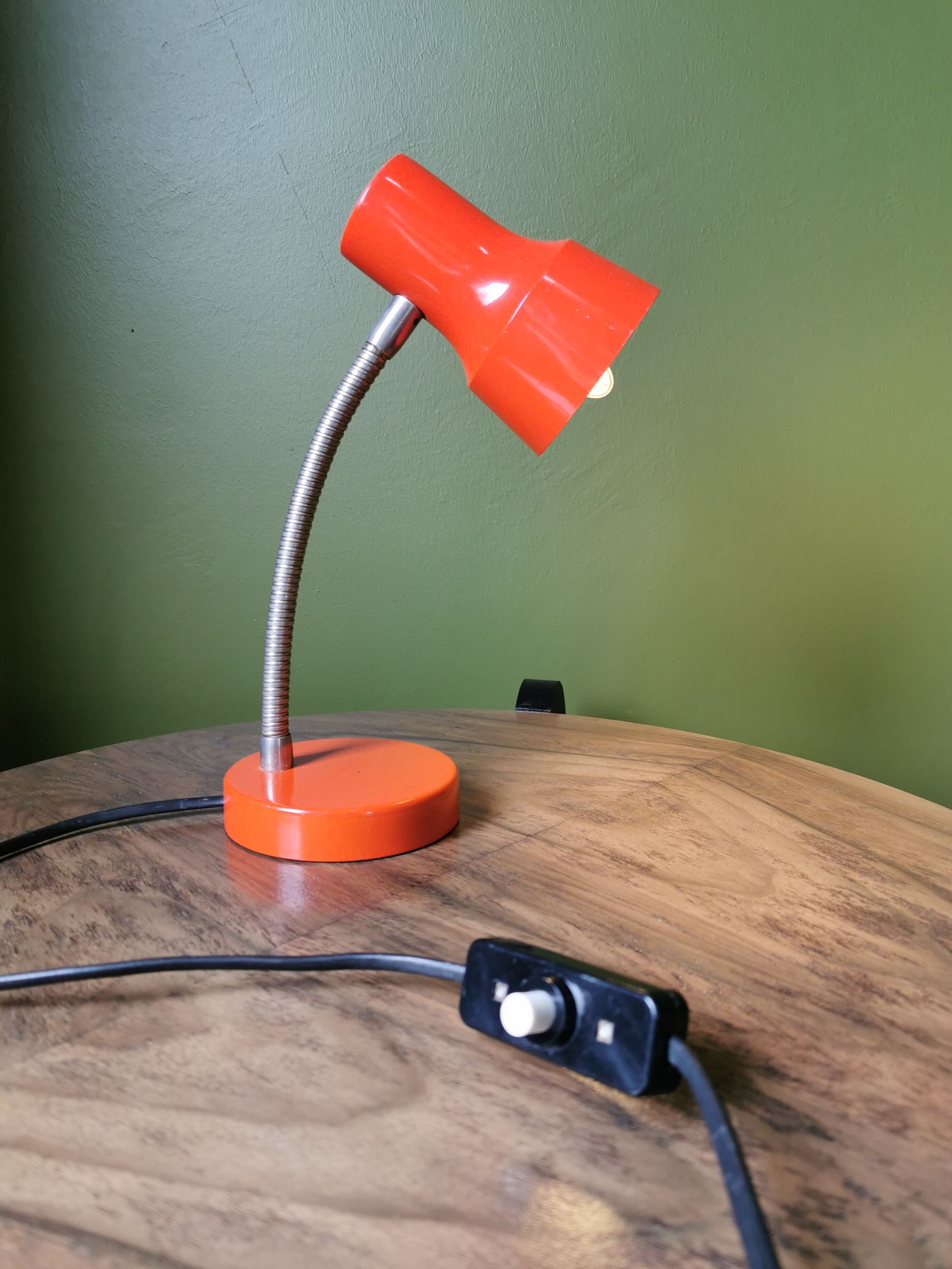 Vintage pop articulated lamp of the 60s