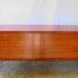 Mahogany enfilade by Paul Geoffroy for Roche Bobois of the 60s