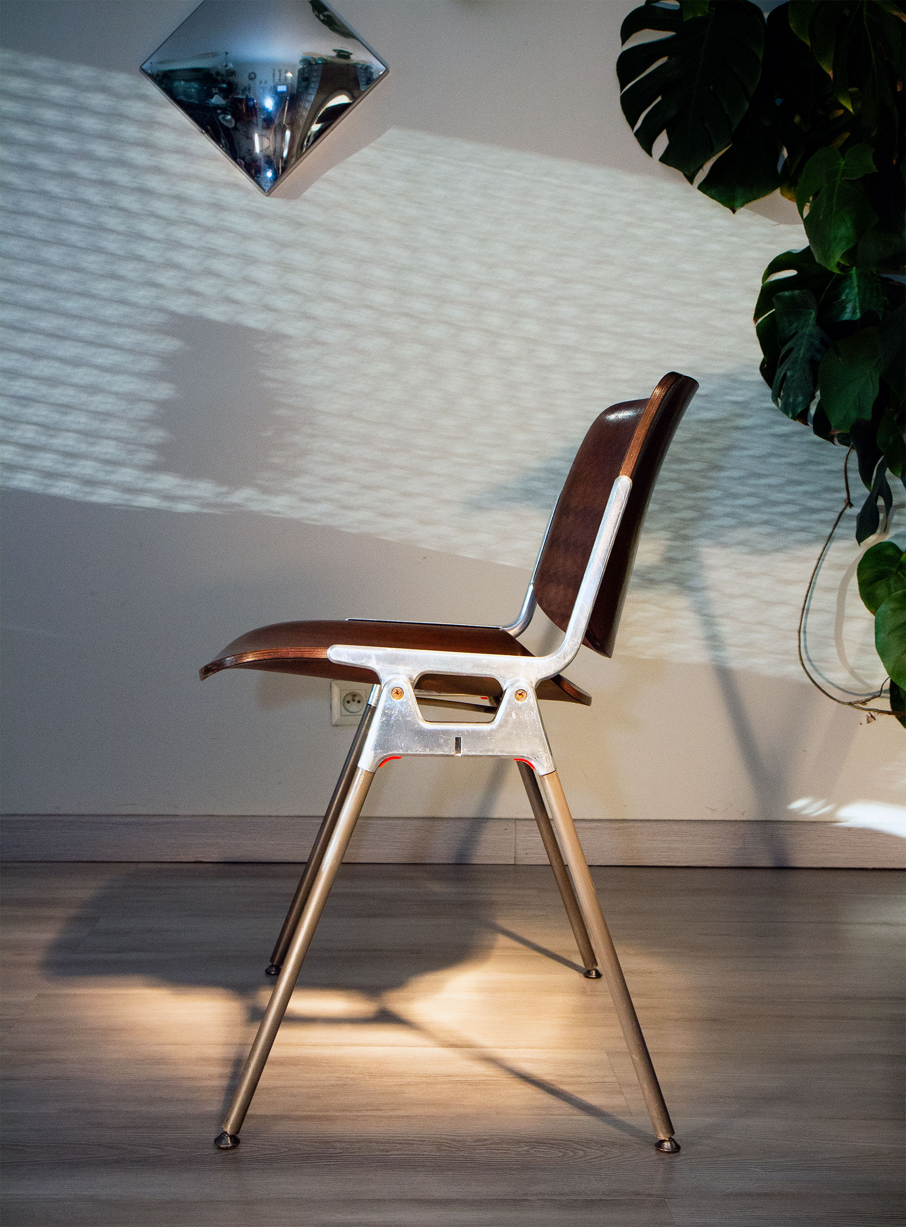 Suite de 4 chaise DSC 106 de Giancarlo Piretti pour Castelli, 1965