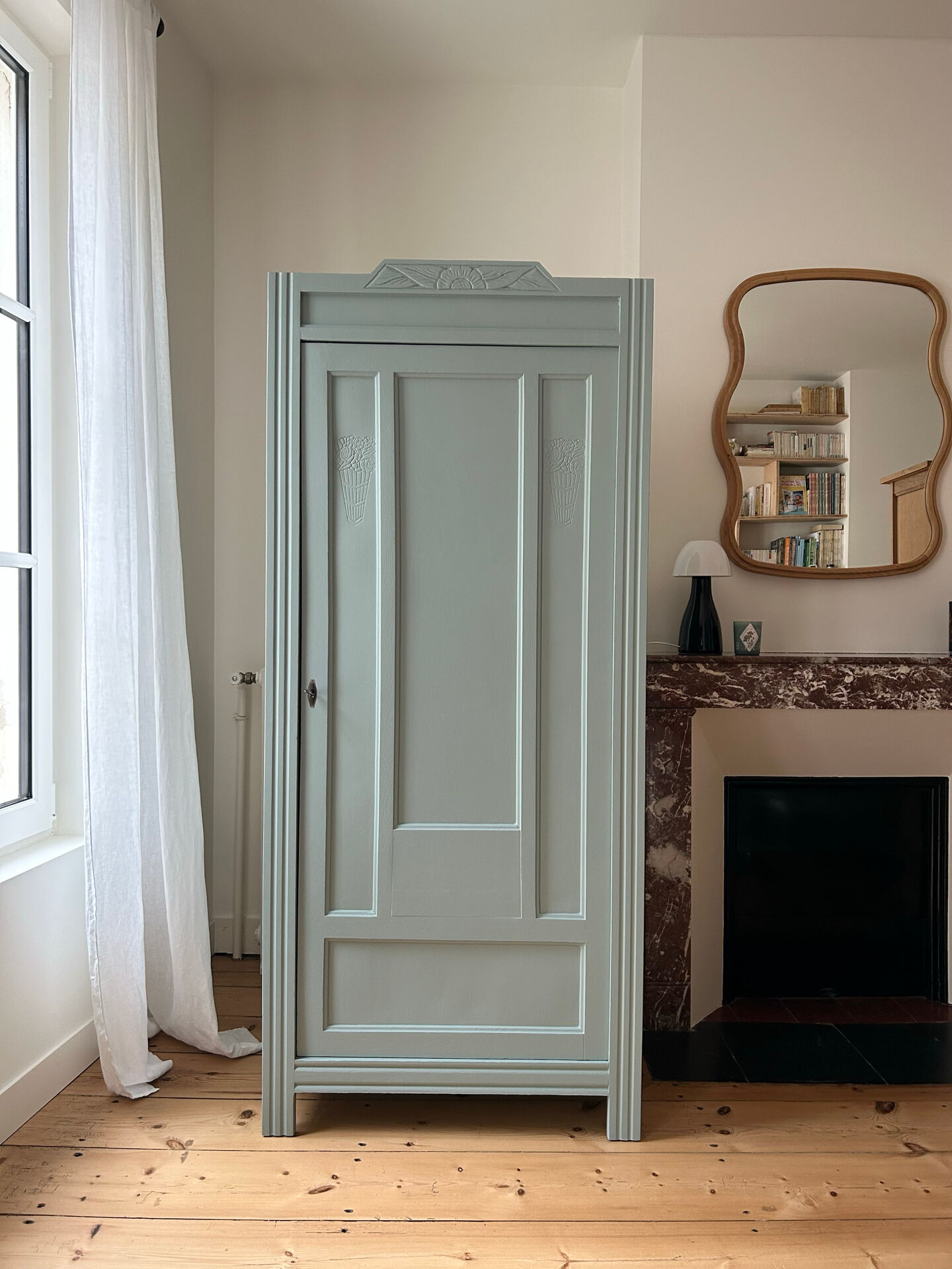 Renovated Art Deco style wardrobe