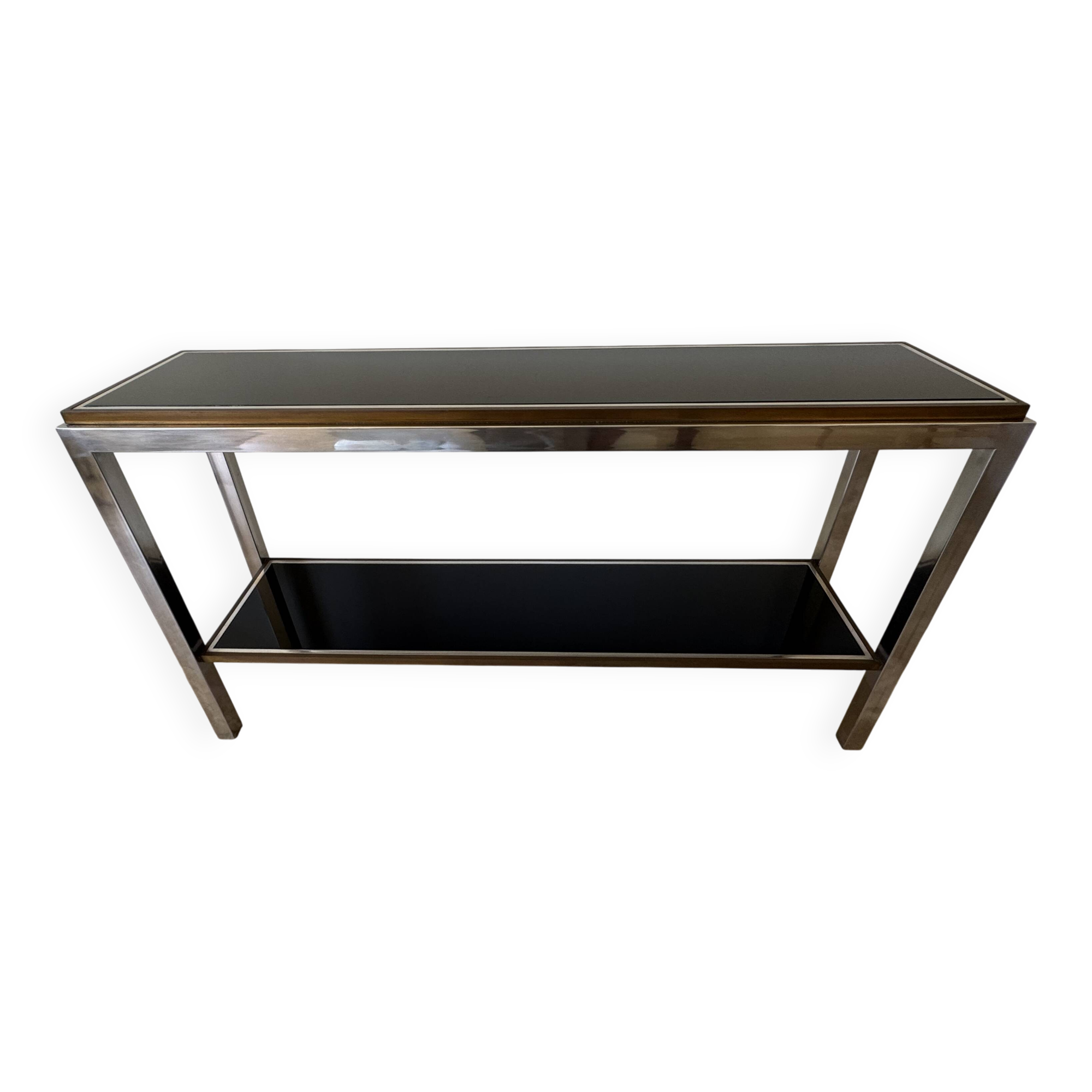 Italian designer console table from the 1970s