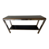 Italian designer console table from the 1970s