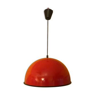 Hanging dome red metal