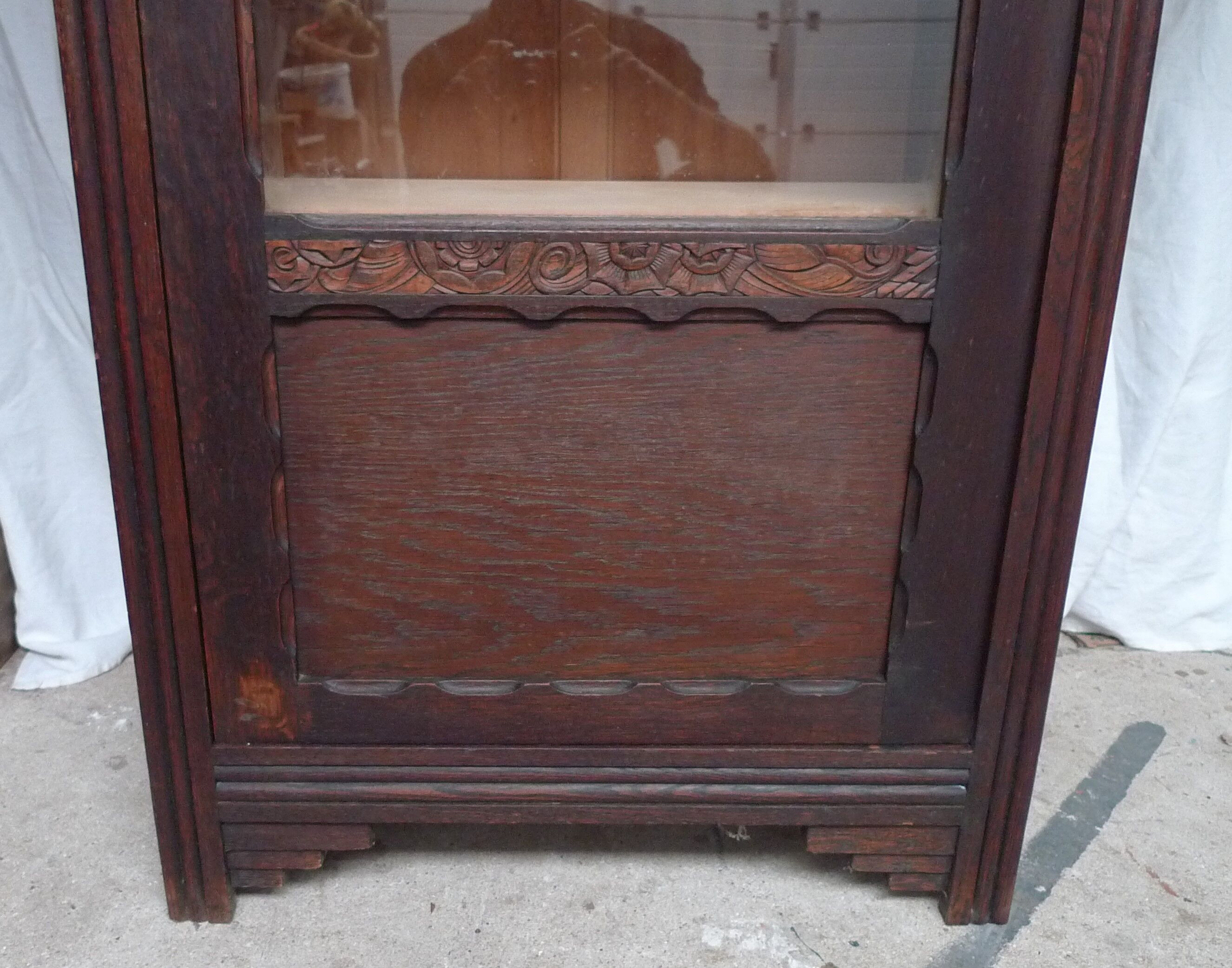 Small glass library 40/50s