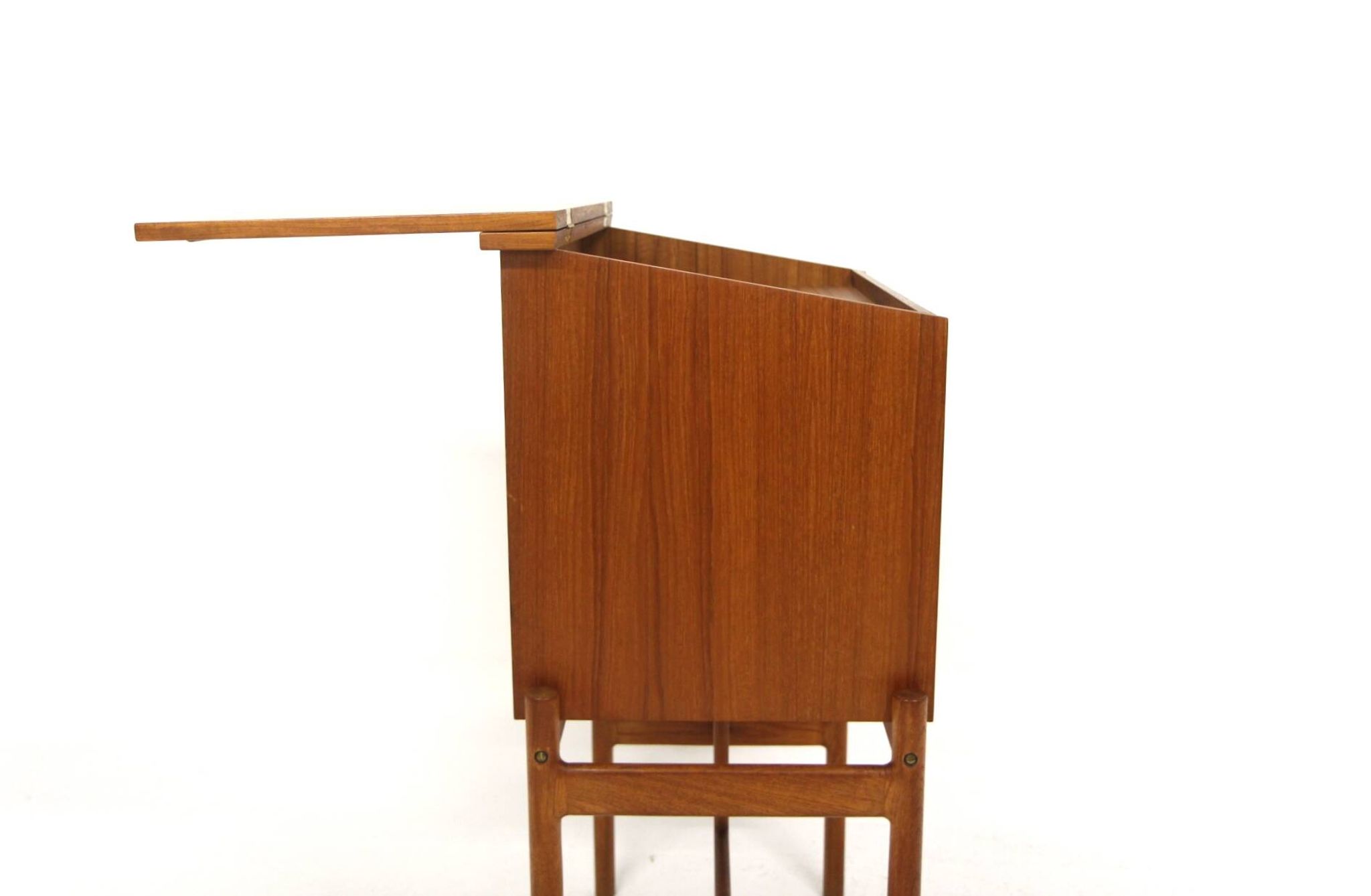 Scandinavian teak secretary "Model 67", Arne Wahl Iversen, Vinde Møbelfabrik, Denmark, 1950