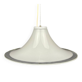 White Murano glass pendant, Italy, 1970s