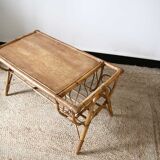 Rattan coffee table
