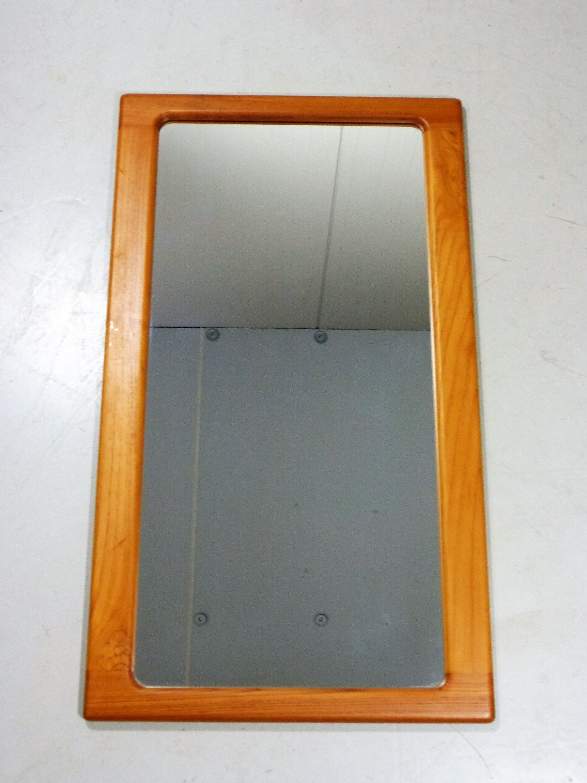 Silkeborg teak wall mirror 1960’s