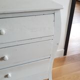Commode blanche 3 tiroirs