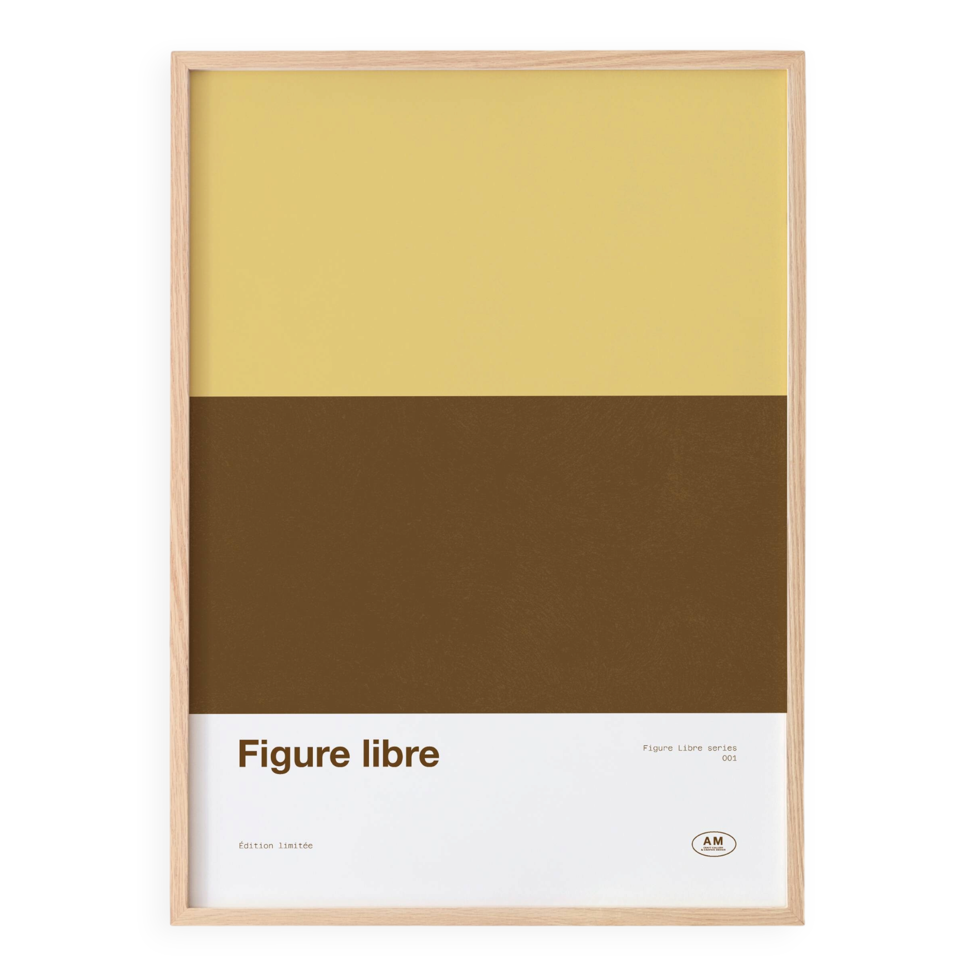 Figure Free 002 - Art Print