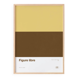 Figure Free 002 - Art Print