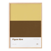 Figure Free 002 - Art Print