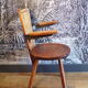 French work brutalist armchair