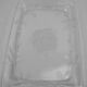 Glass tray decorated with roses vintage french glass tray