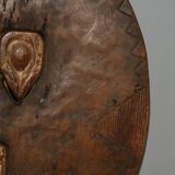 African lunar baoule mask or klé klé (ivory coast)