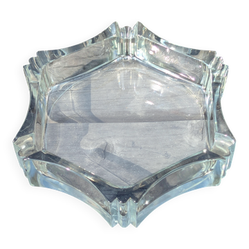 Borgonovo glass ashtray Italy 1970s vintage