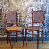 Pair of Fischel chairs 1900s