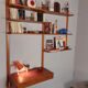 Rival Scandinavian shelves & wall secretary by Kjell Riise, 1960s