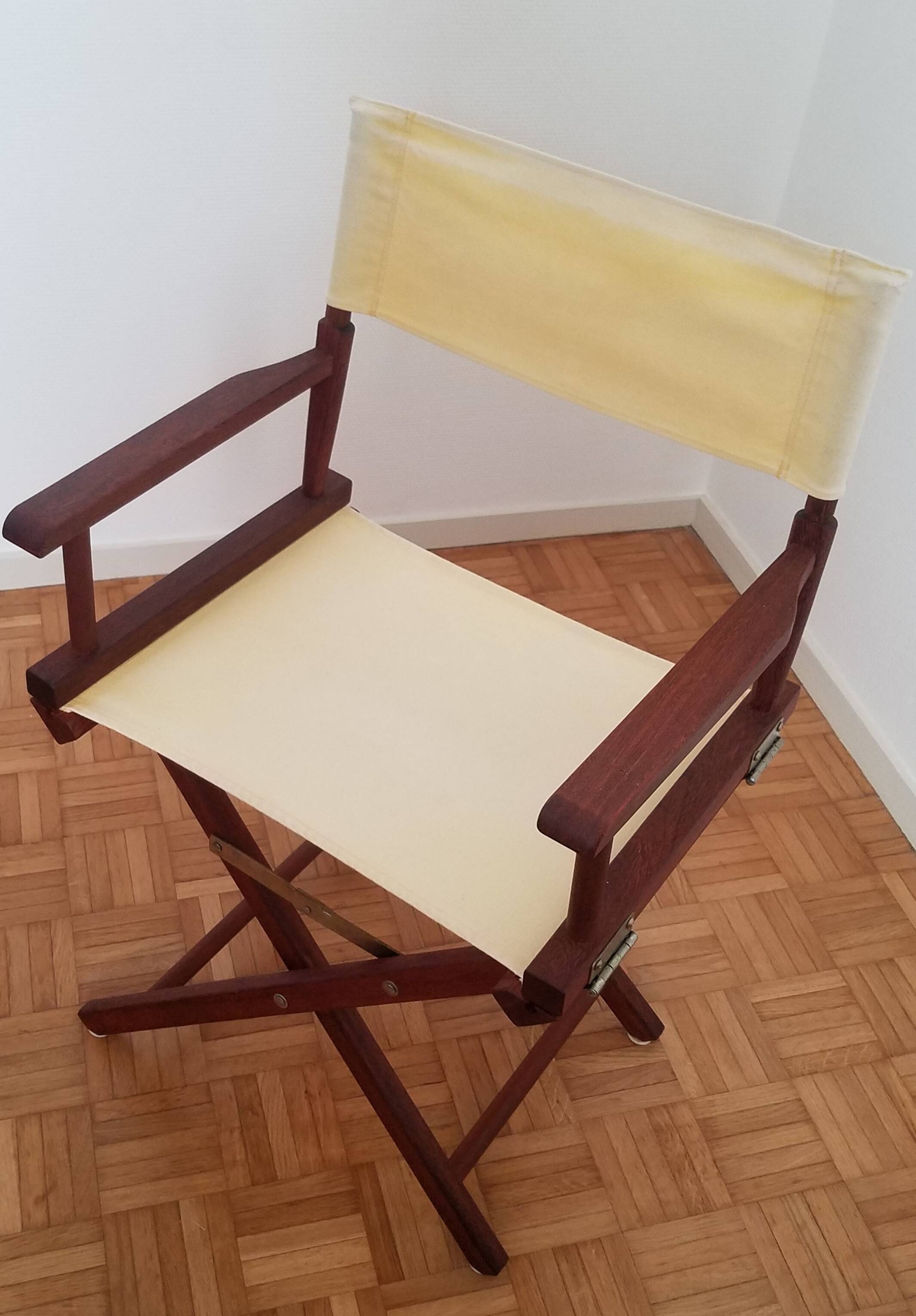 Vintage director's folding chair