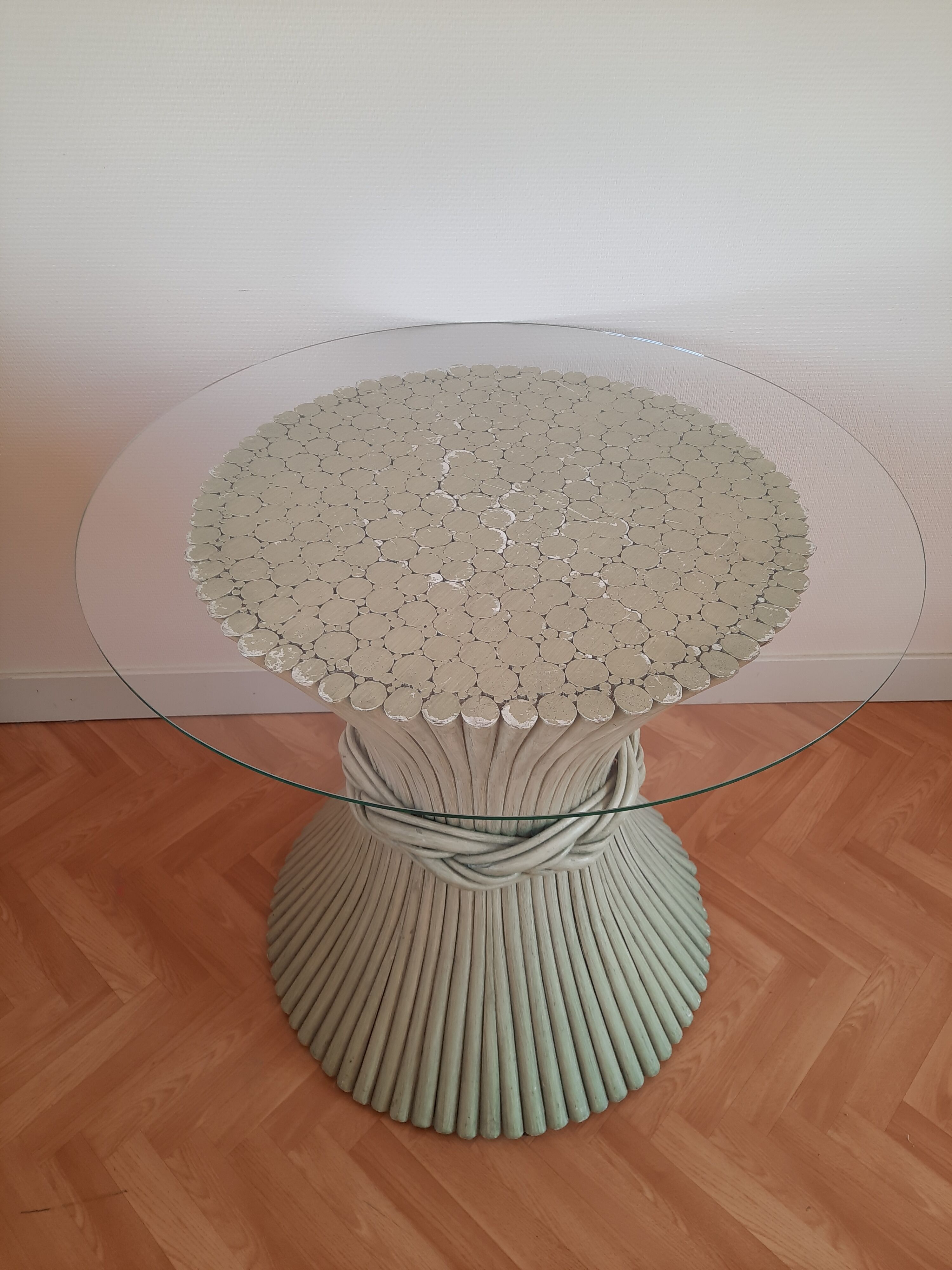 Side table by mac guire 70s