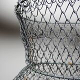 Vintage XL fishing net or basket Maillinox from the 80s-90s.