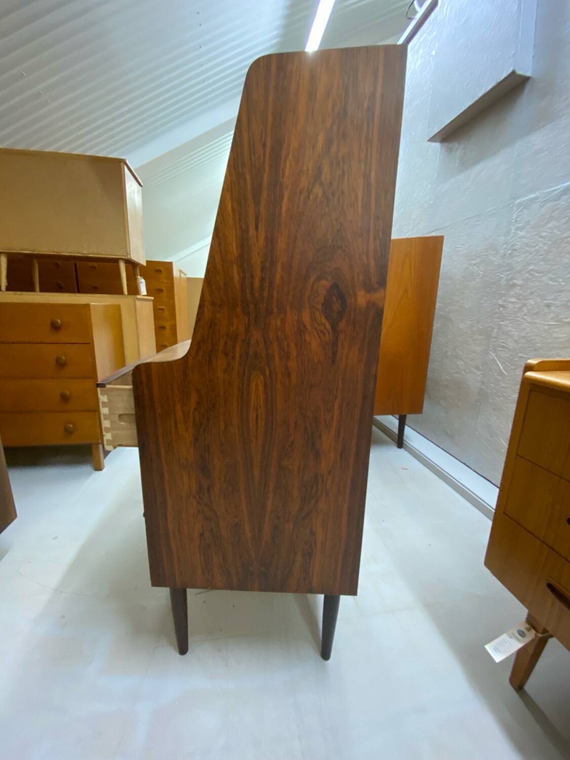 Scandinavian secretary in rosewood, Sweden, 1960