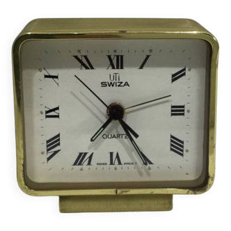 Uti Swiza Quartz – Brass Battery Operated Clock