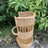 Small wicker bread basket
