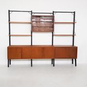 Bibliothèque de Poul Cadovius pour Royal System, Danemark années 1950