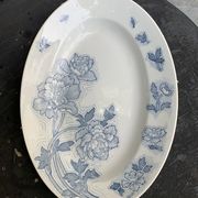 Two dishes of service model Floréal luneville K & G vintage and collector