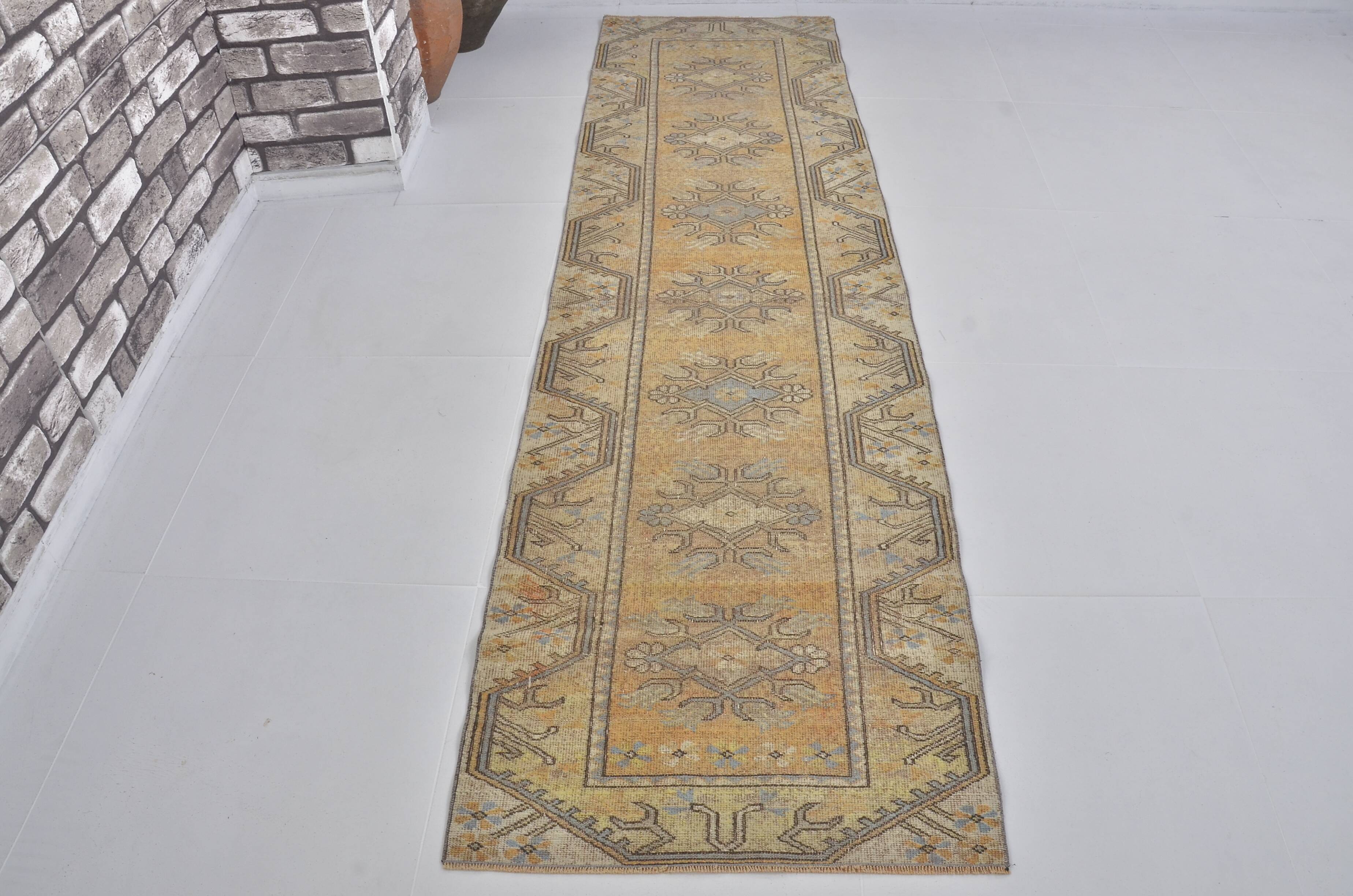 Vintage Antique Hallway Runner Rug sku1774