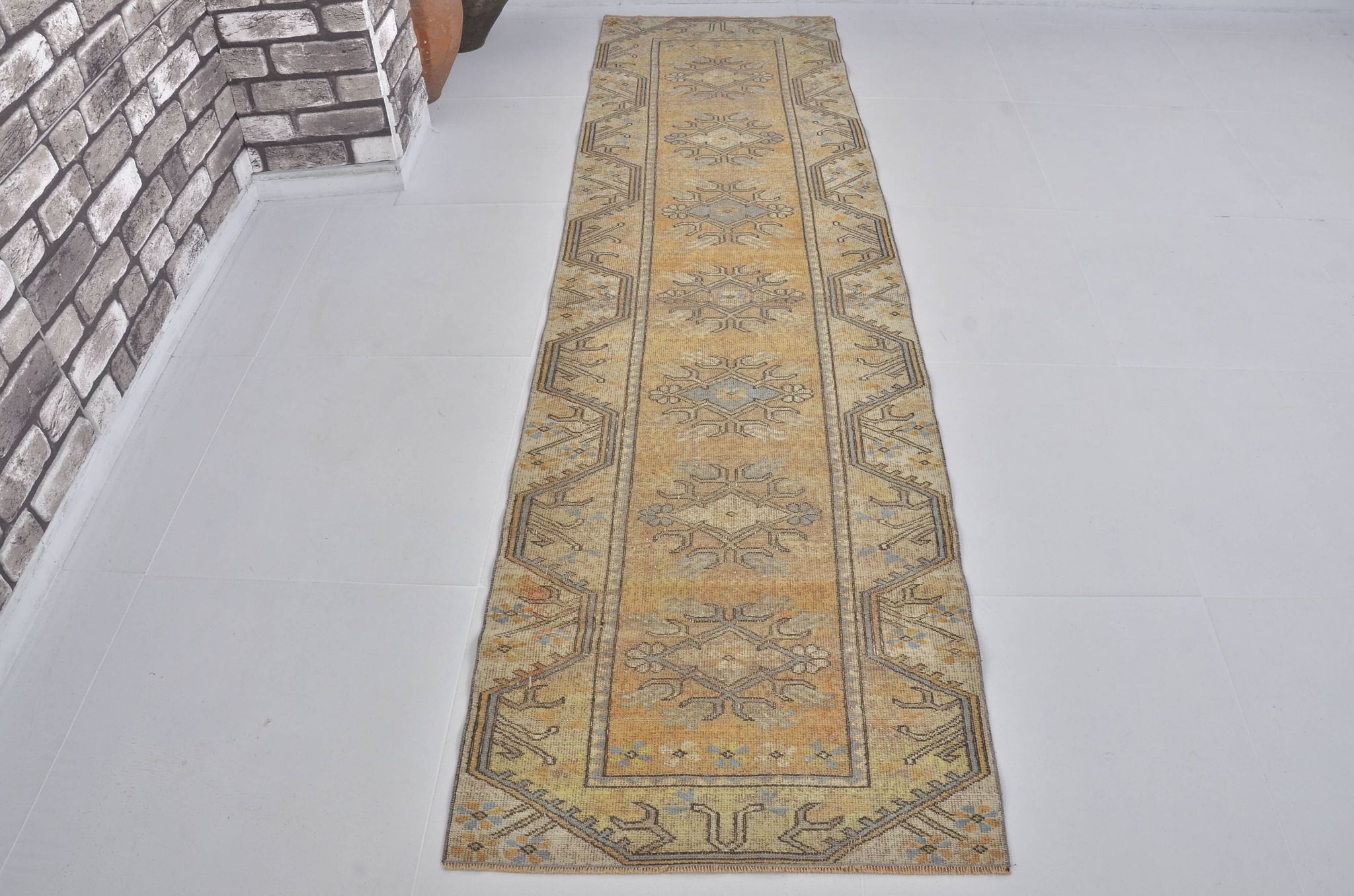 Tapis de couloir vintage antique sku1774