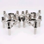 Lot of 5 modular candle holders BMF NAGEL 1970