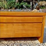 vintage Pierre CHAPO elm sideboard 1950