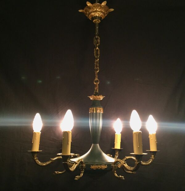 Lustre Empire 6 lumières