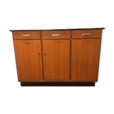 Light wood and Formica 1960 tray