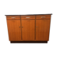 Buffet en bois clair et plateau Formica, 1960