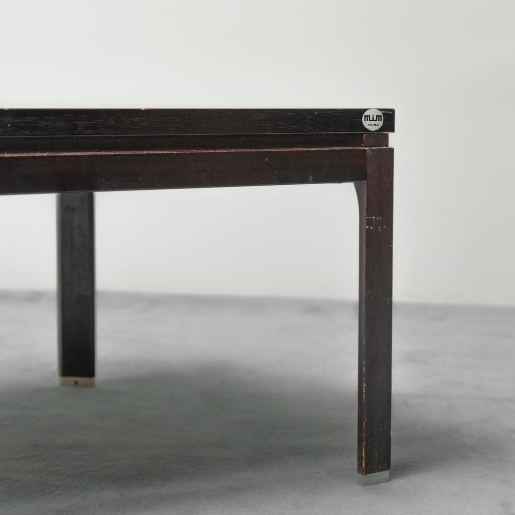 Wooden coffee table ico parisi mim 50s vintage modern