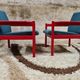 Pair of armchairs year 1960 vintage