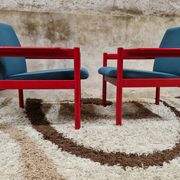 Pair of armchairs year 1960 vintage