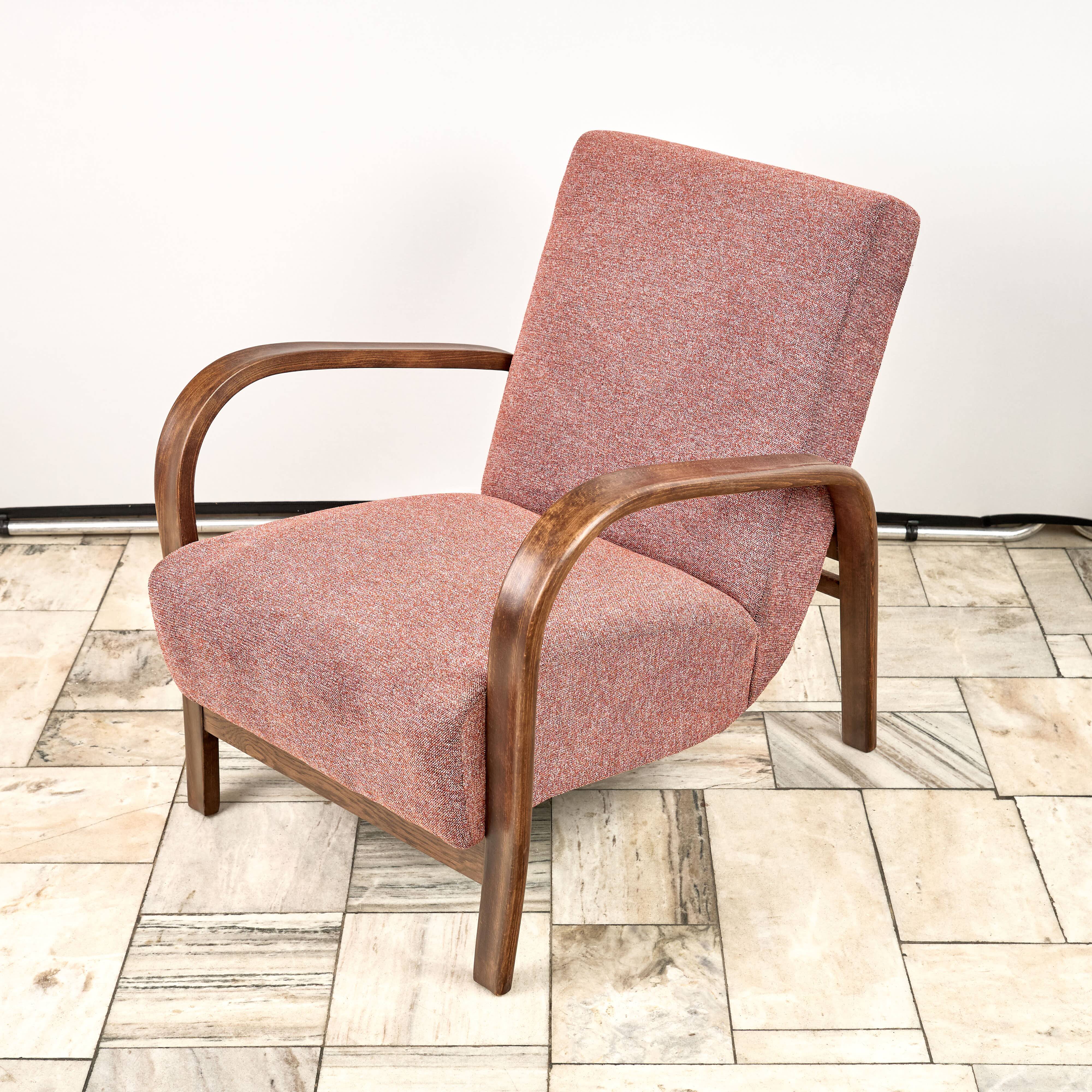 Armchair by K. Kozelka & A. Kropacek, Interier Praha, 1950s, Czechoslovakia