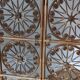 Paravent rotin vintage 4 parties 200 cm