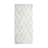 Tapis style berbère en coton 80x180 cm