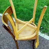 Pair of vintage bistro chairs