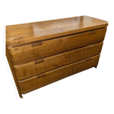 Luigi Gorgoni elm chest of drawers