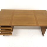 Scandinavian walnut desk, Karl Erik Ekselius, JOC, Vetlanda, Sweden, 1950
