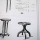 Thonet Table No. 8 from 1888 Café Museum after Adolph Loos marble top