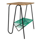 Vinyl record shelf, 50s/60s side table